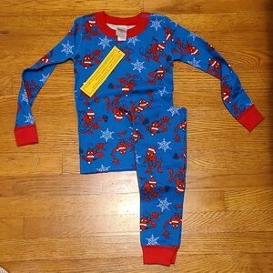 Hanna Andersson Spider-Man Christmas Pajamas.